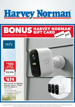 Harvey Norman Great Deals on Security, Music Tech & Watches preview  - valid from 22.03.2026