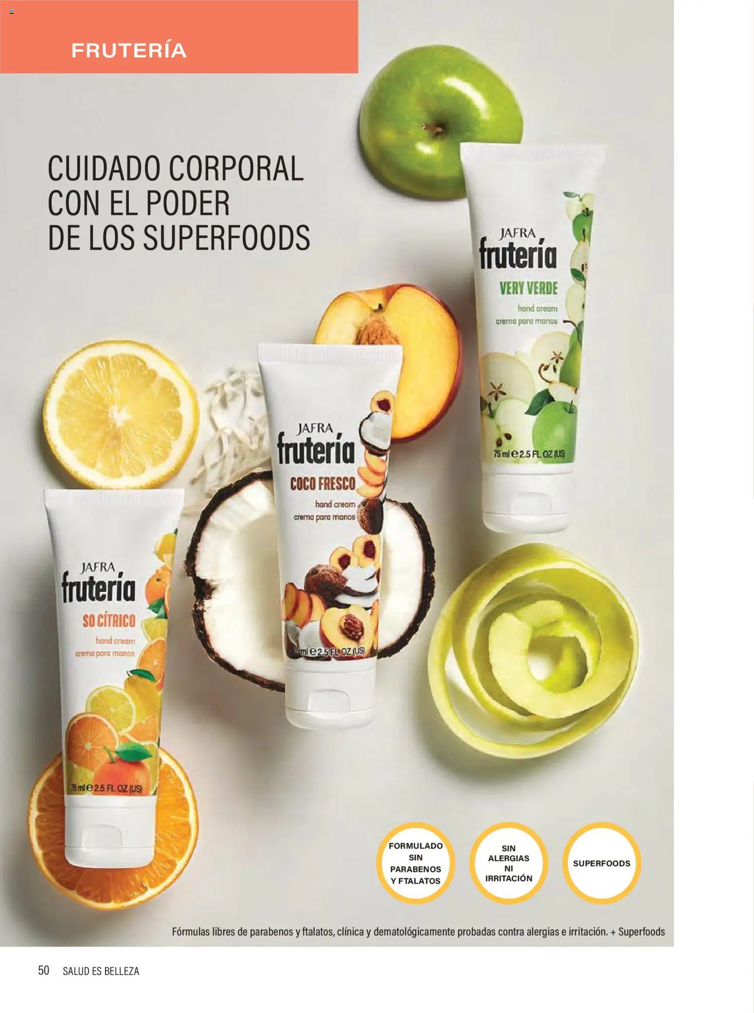 Nuevas ofertas de JAFRA válidas en toda la República Mexicana desde el 01.02.2026. ¡Encuentra las mejores ofertas en JAFRA catálogo Organizador de Ventas! | Página: 50 | Productos: Crema