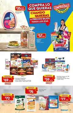 Nuevas ofertas de Walmart válidas en toda la República Mexicana desde el 24.07.2025. ¡Encuentra las mejores ofertas en Walmart catálogo Verano! | Página: 6 | Productos: Fuente, Salchicha, Queso, Pan