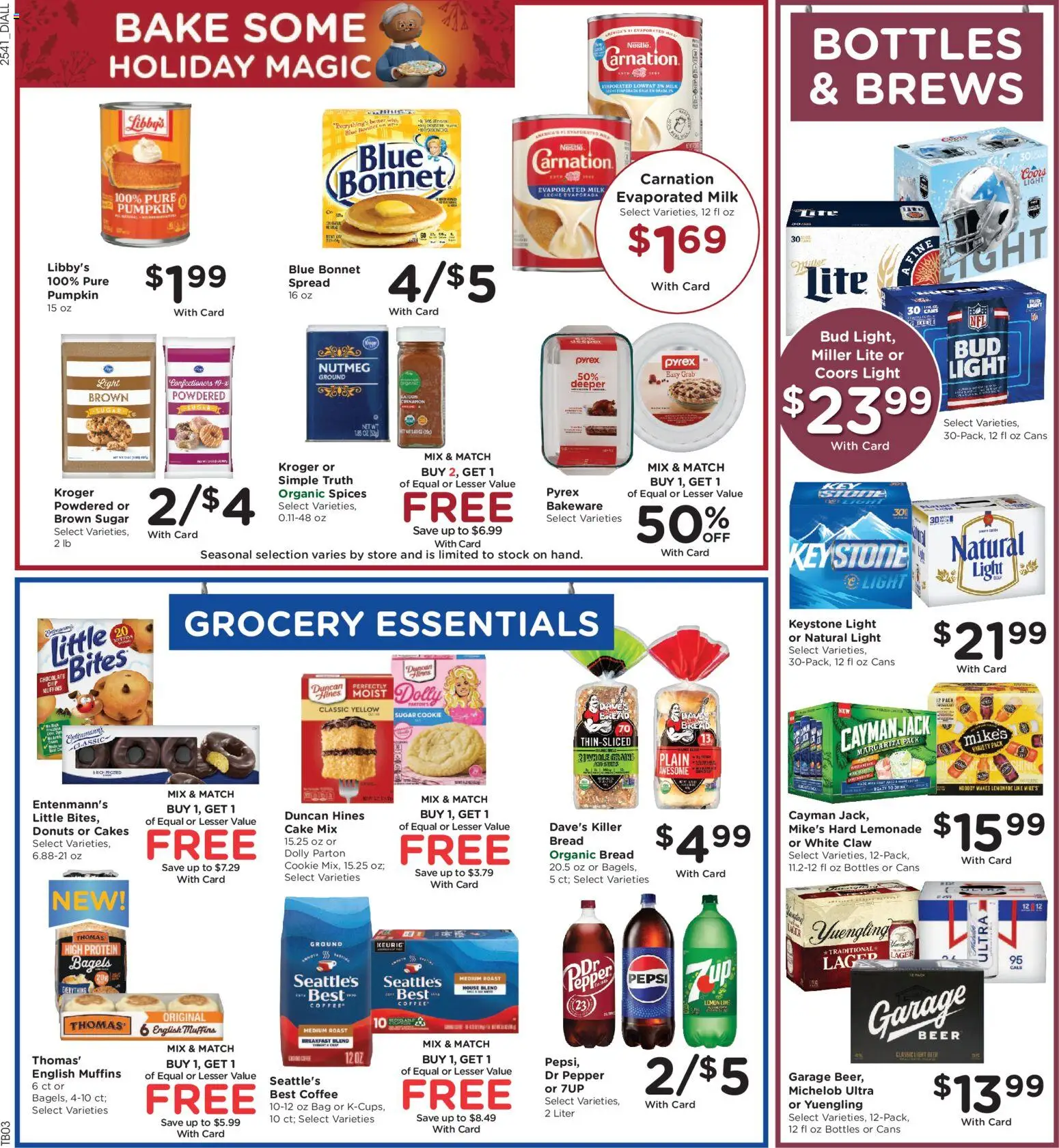 Dillons Weekly Ad - KS - valid from 12.11.2025 | Page: 5 | Products: Bread, Coffee, Spices, Pepper