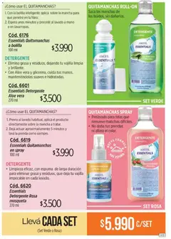 Vista previa Catálogo Amodil Campaña 3 válido desde el 01.03.2026 | Página: 149 | Productos: Sobre, Quitamanchas, Detergente, Espuma