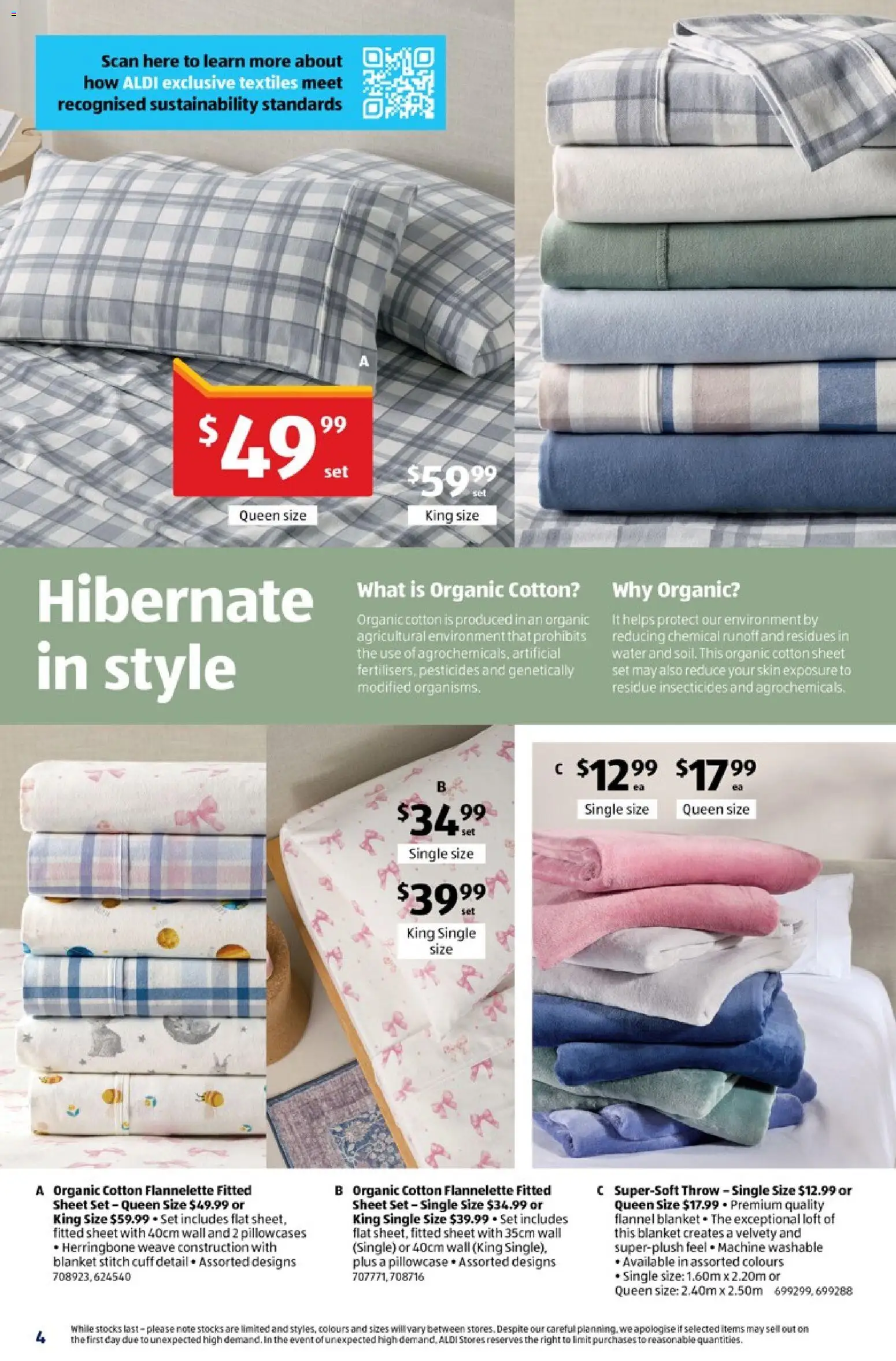 Aldi catalogue - valid from 15.04.2026 | Page: 4 | Products: Water, Blanket
