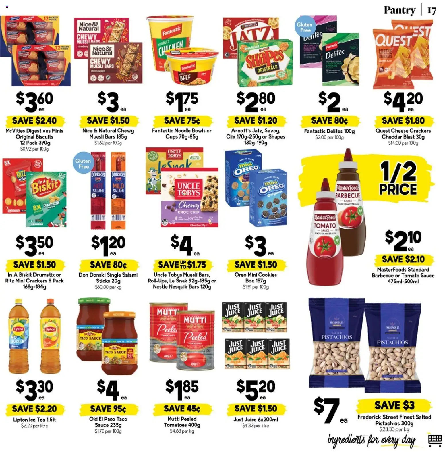 Drakes catalogue - valid from 11.03.2026 | Page: 17 | Products: Salami, Tomatoes, Tea, Vinegar