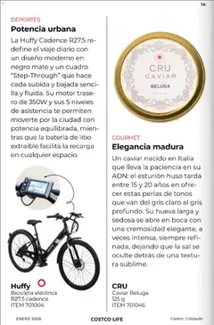 Vista previa de Costco - Revista Enero, nuevo folleto de la tienda, válido en México a partir del 01.01.2026 | Página: 14 | Productos: Sal, Mate, Té, Batería