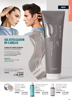 Oriflame - Catálogo 15 -  Vista previa de la revista de la tienda Oriflame valido desde el 25.10.2025 | Página: 105 | Productos: Arroz, Shampoo, Mascarilla