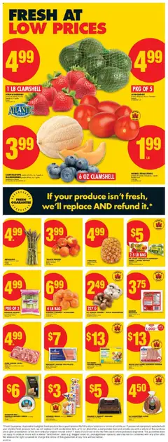 No Frills flyer valid from 18.09.2025 | Page: 3 | Products: Pineapple, Chicken wings, Cheese, Bread