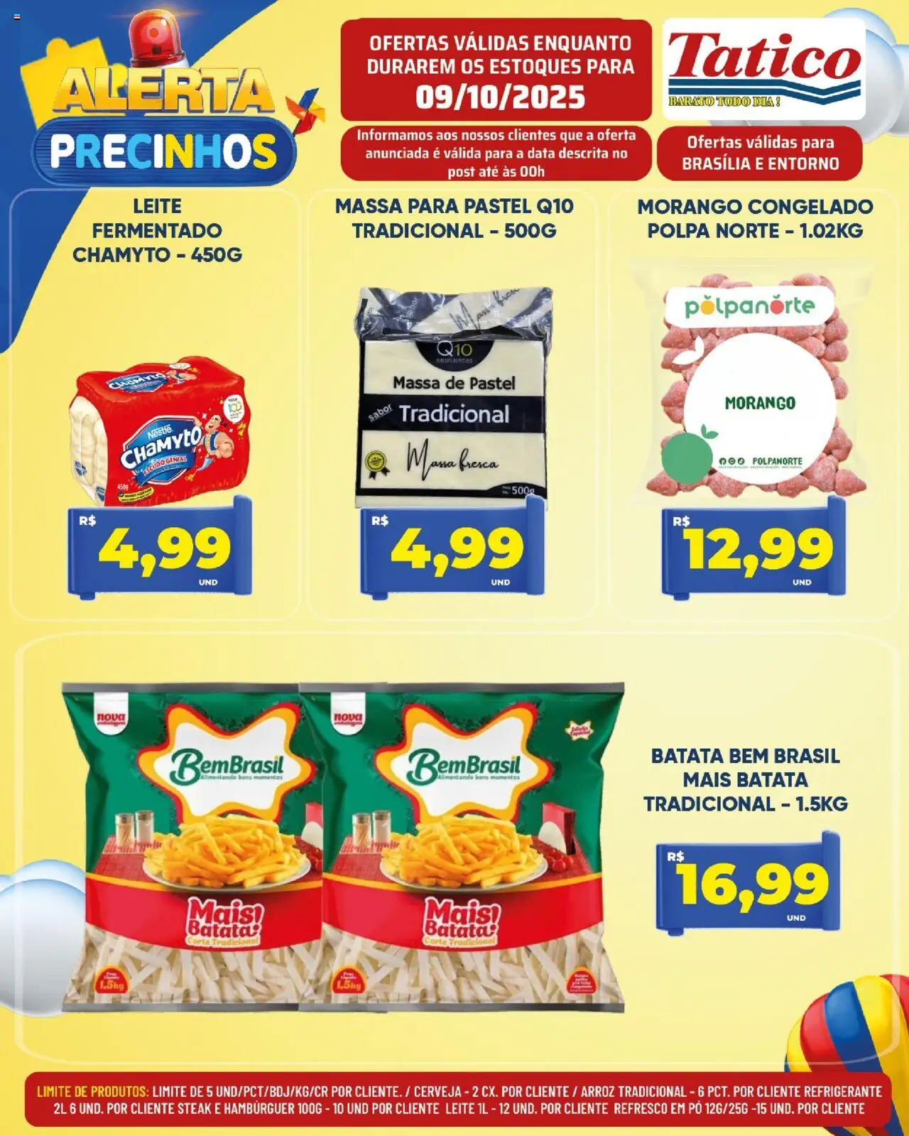 Tatico Folheto - válido de 09.10.2025 | Página: 14 | Produtos: Pó, Refresco, Massa, Massa de pastel