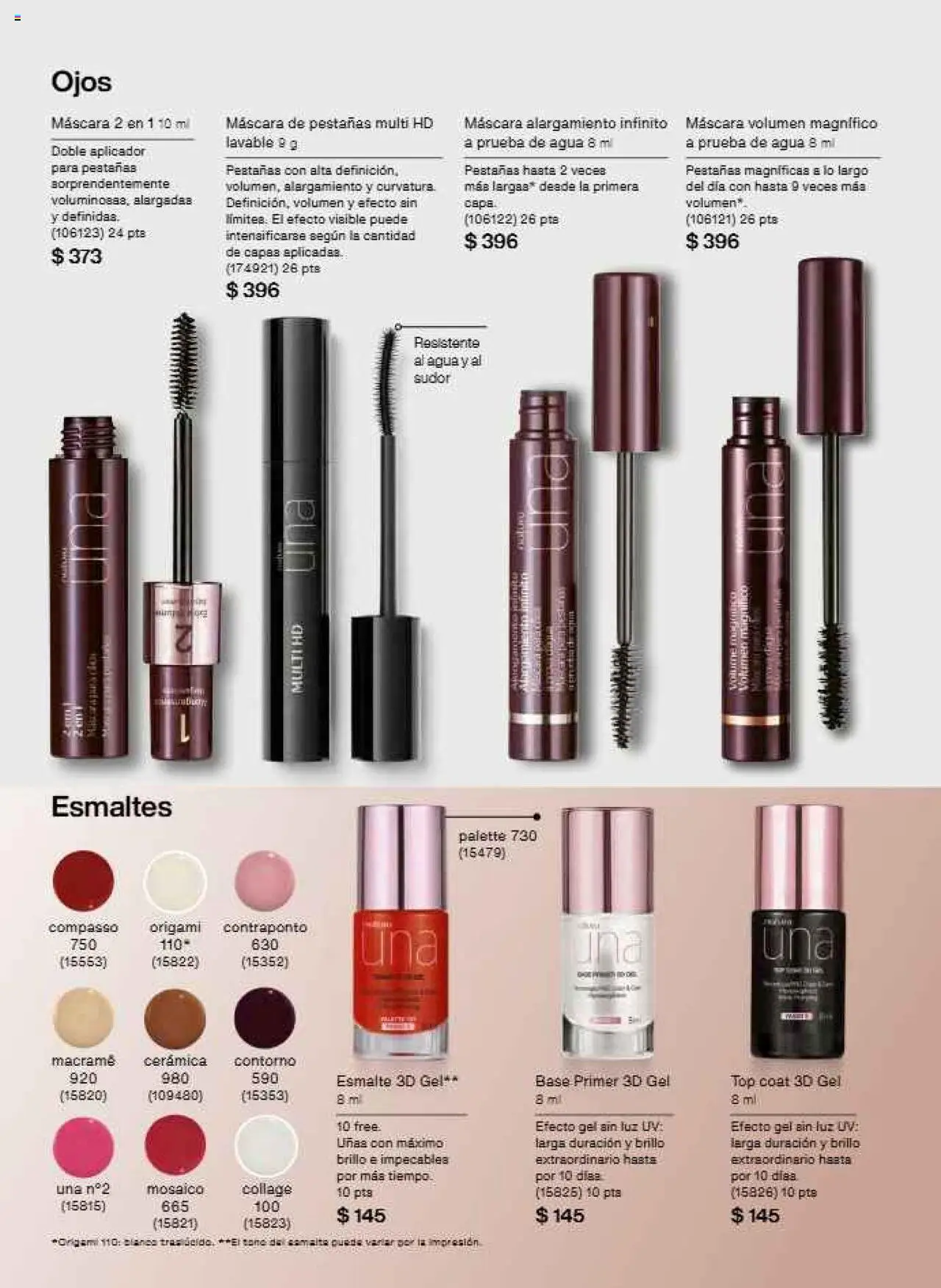Nuevas ofertas de Natura válidas en toda la República Mexicana desde el 22.11.2025. ¡Encuentra las mejores ofertas en Natura campaña 17 2025! | Página: 94 | Productos: Máscara, Contorno, Agua, Máscara de pestañas