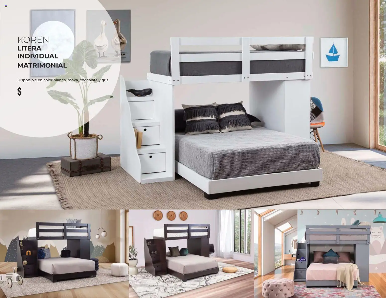 Nuevas ofertas de Muebles Dico válidas en toda la República Mexicana desde el 25.04.2026. ¡Encuentra las mejores ofertas en Muebles Dico catálogo Kids! | Página: 14 | Productos: Chocolate, Litera