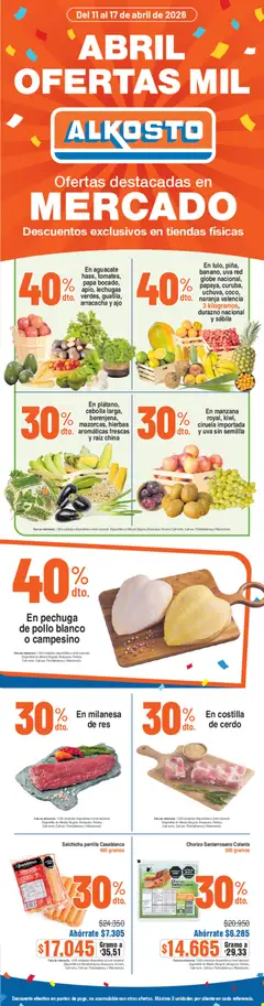 Alkosto catálogo -  Vista previa de la revista de la tienda Alkosto valido desde el 11.04.2026