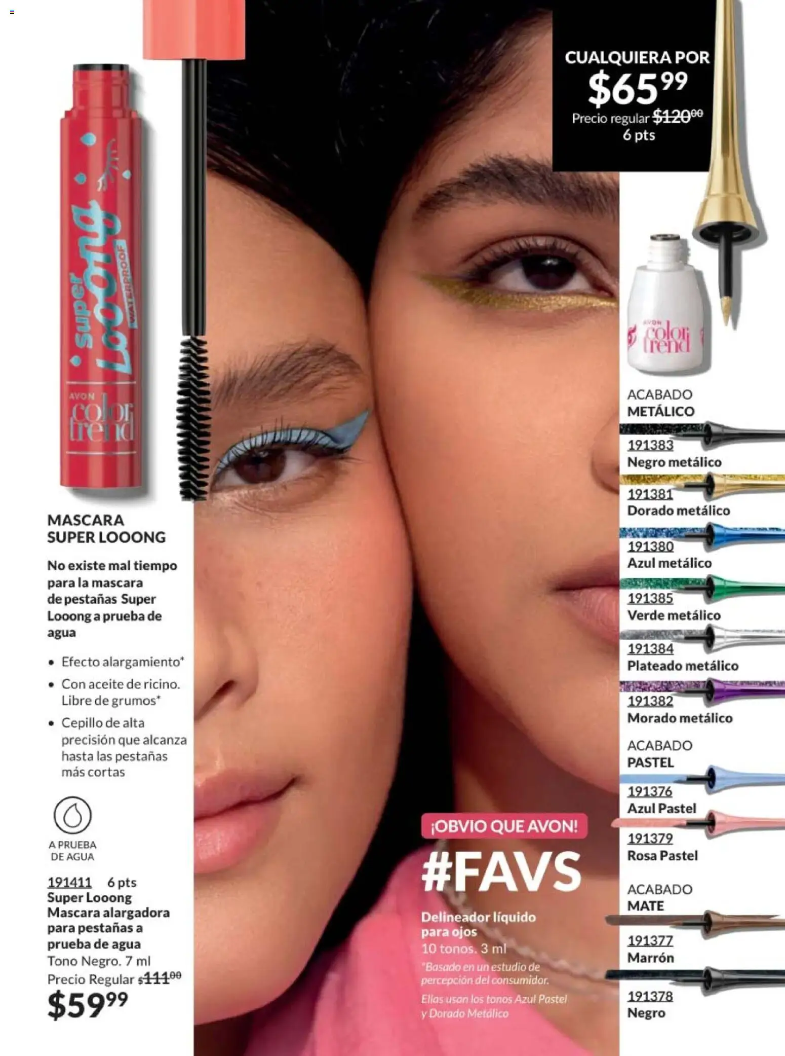 Nuevas ofertas de AVON válidas en toda la República Mexicana desde el 28.11.2025. ¡Encuentra las mejores ofertas en AVON campaña 18 2025! | Página: 105 | Productos: Cepillo, Agua, Aceite, Pastel