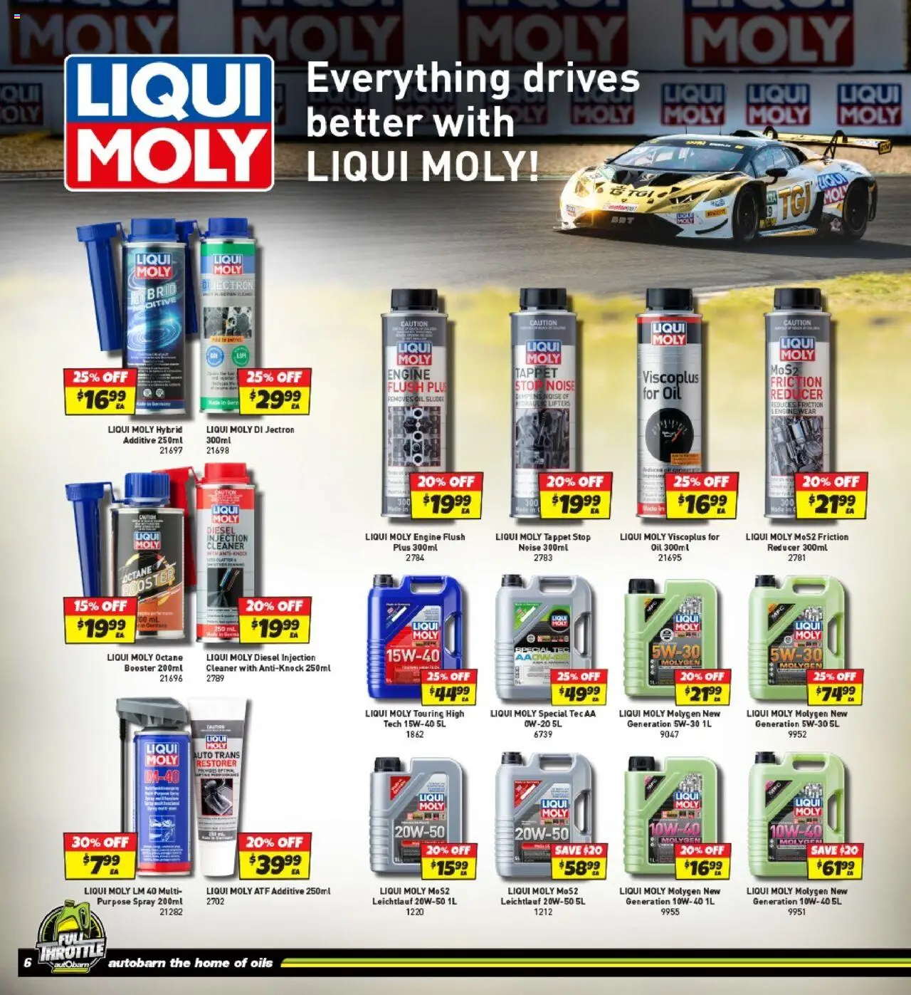 Autobarn catalogue - valid from 13.08.2025 | Page: 6 | Products: Cleaner, Oil