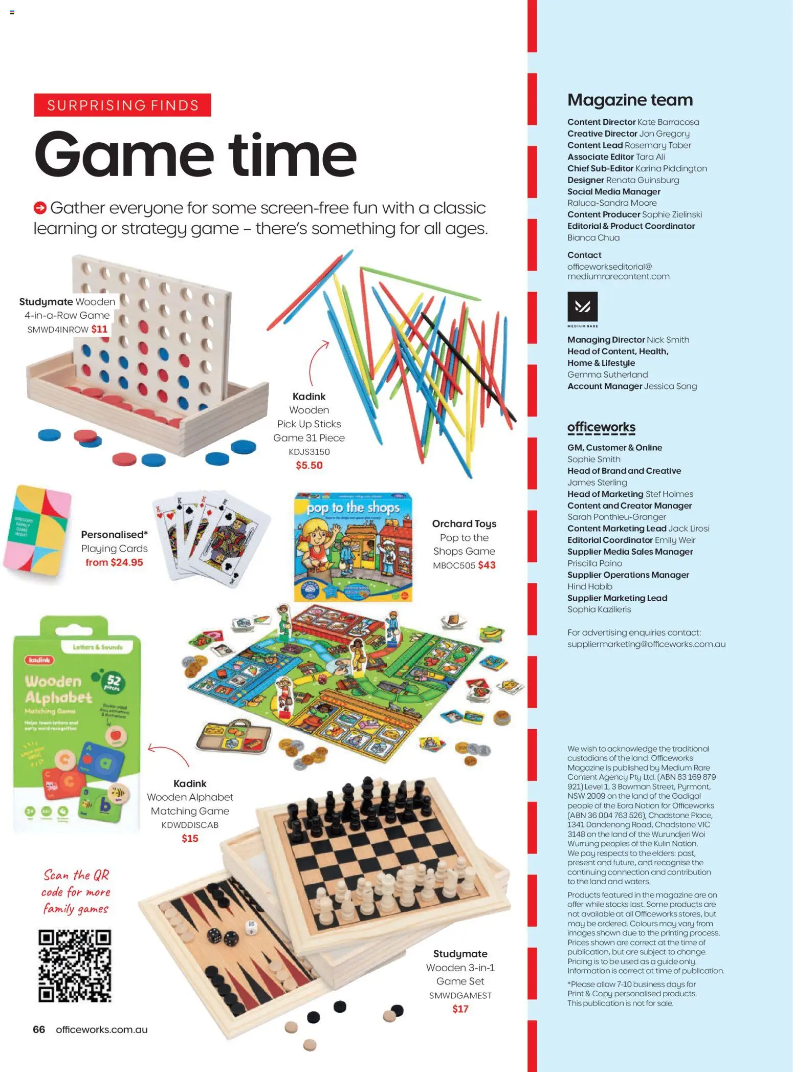 Officeworks catalogue - valid from 01.01.2026 | Page: 66 | Products: Wood, Game