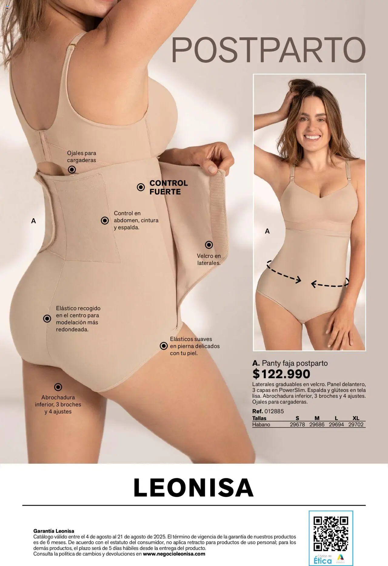 Leonisa revista - valida desde el 04.08.2025 | Página: 12 | Productos: Faja