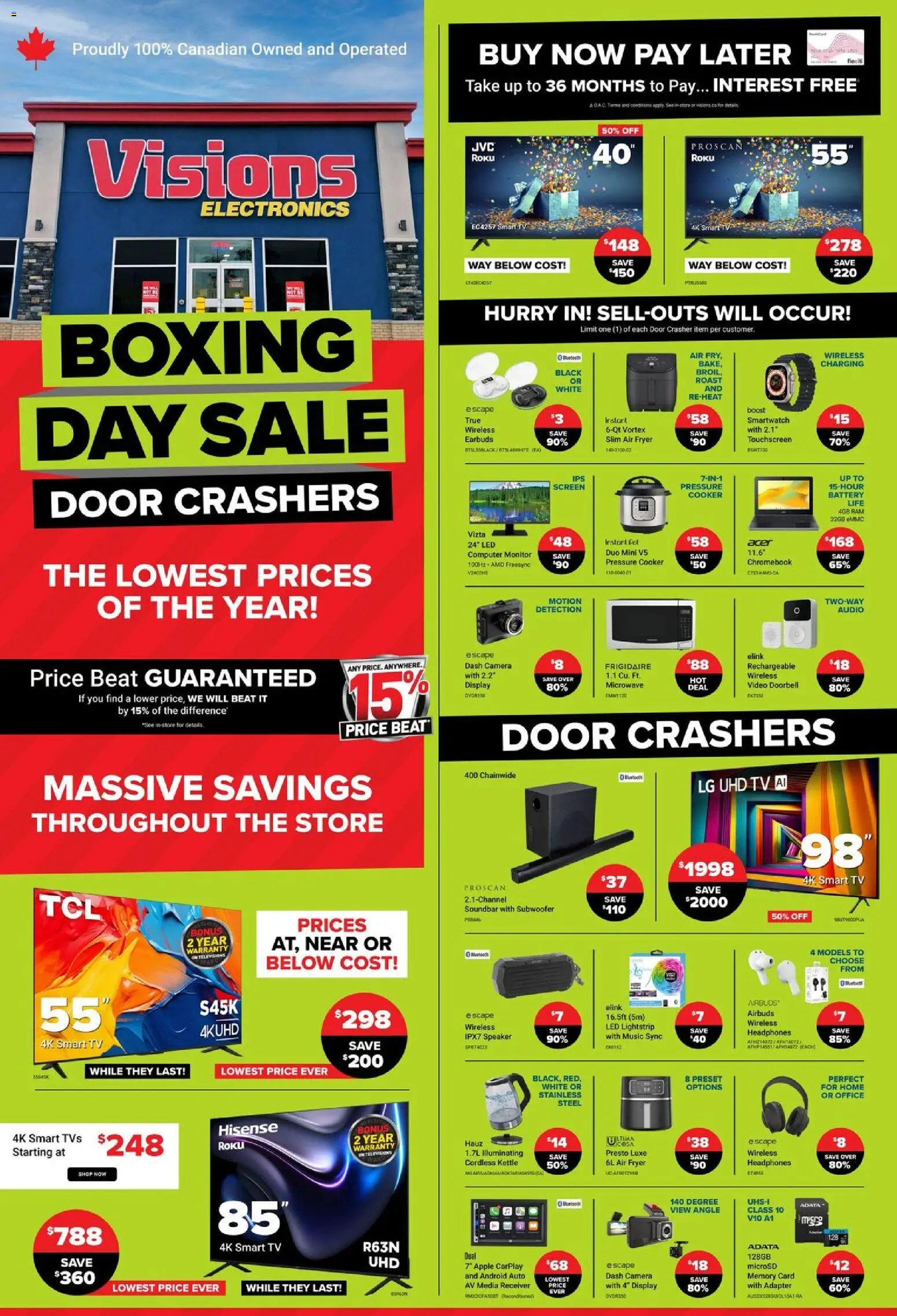 Visions flyer valid from 24.12.2025 | Page: 3 | Products: Monitor, Camera, Memory card, Battery