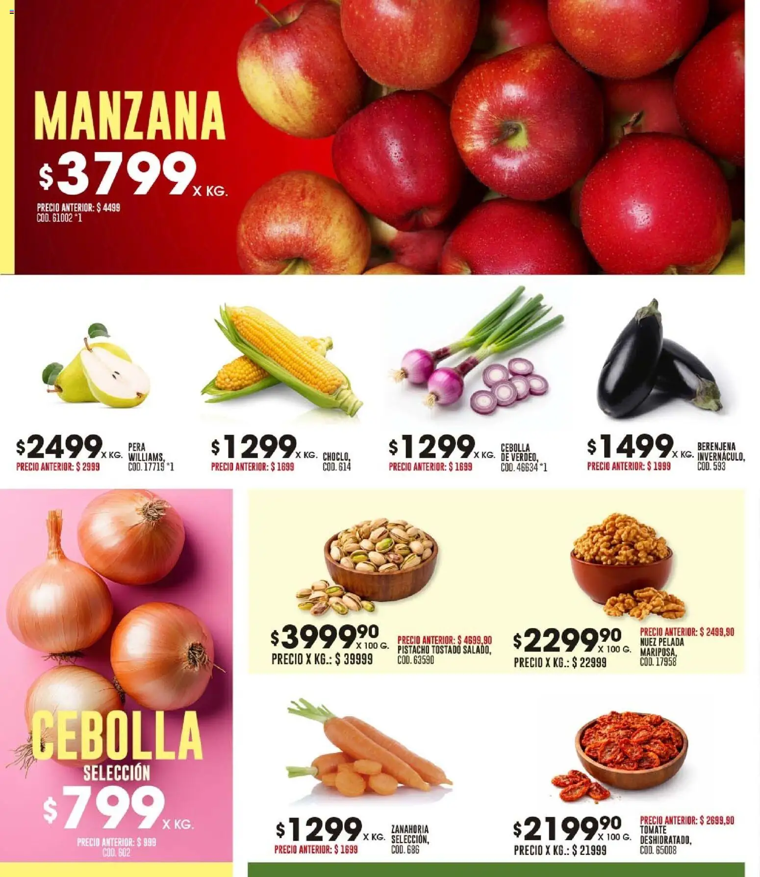 Coto - Ofertas │ válido desde el 02.03.2026 | Página: 2 | Productos: Cebolla, Tomate, Manzana, Nuez