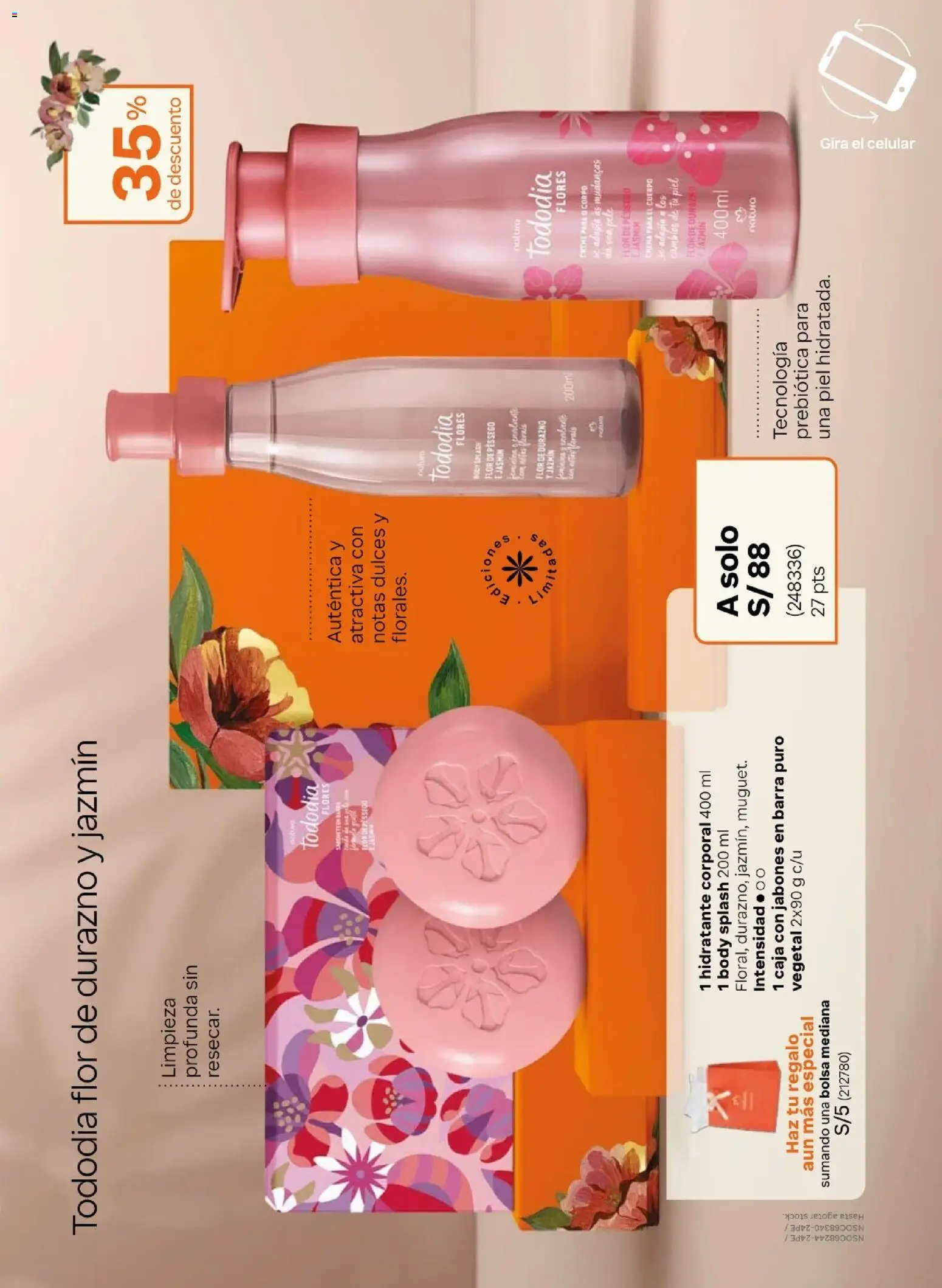 Catálogo Natura válido desde 31.03.2026 | Página: 19 | Productos: Caja, Bolsa, Celular