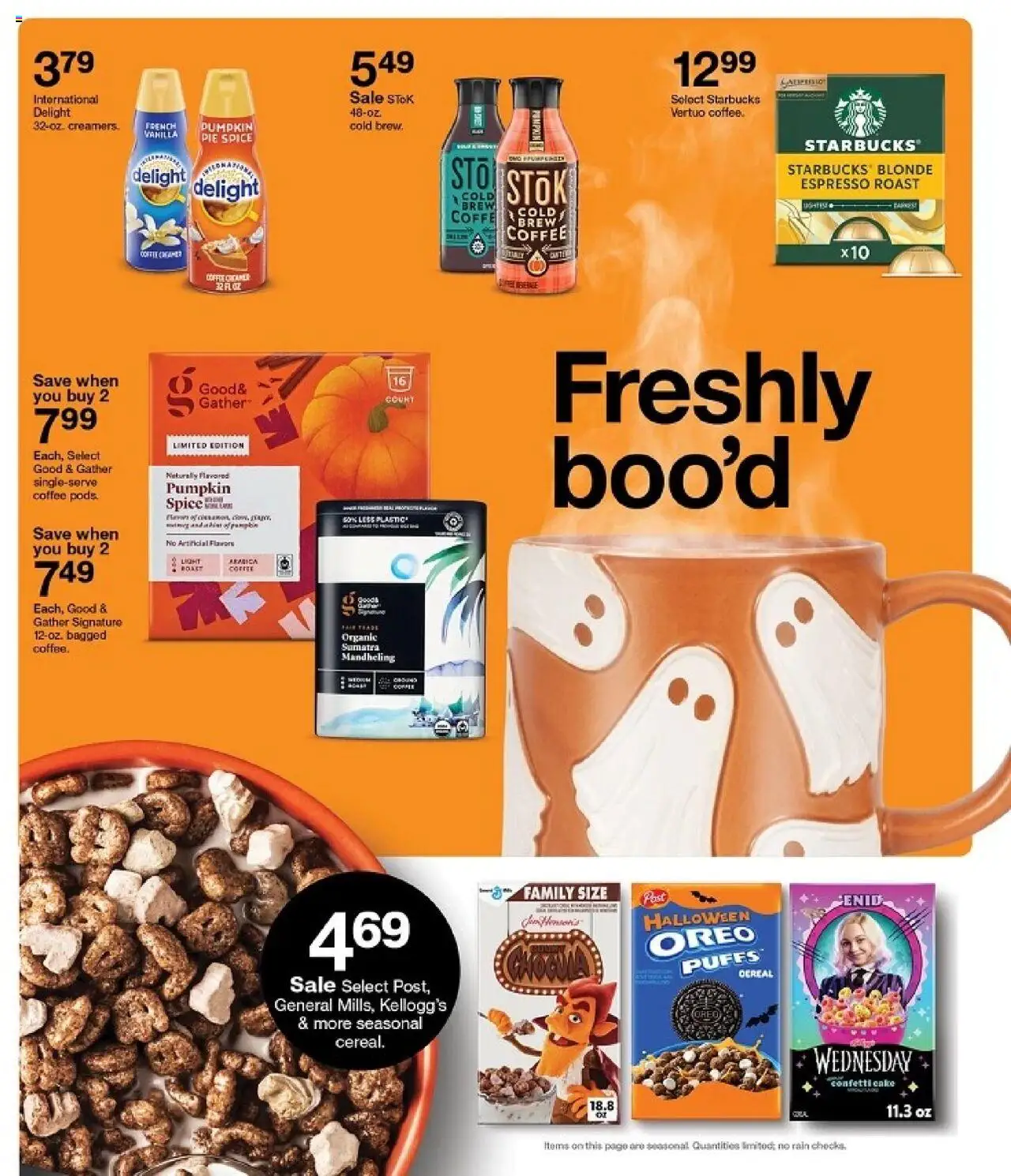 Target Weekly Ad - valid from 19.10.2025 | Page: 6 | Products: Coffee, Pumpkin
