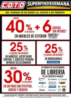 Vista previa Coto - Hogar válido desde el 30.01.2026