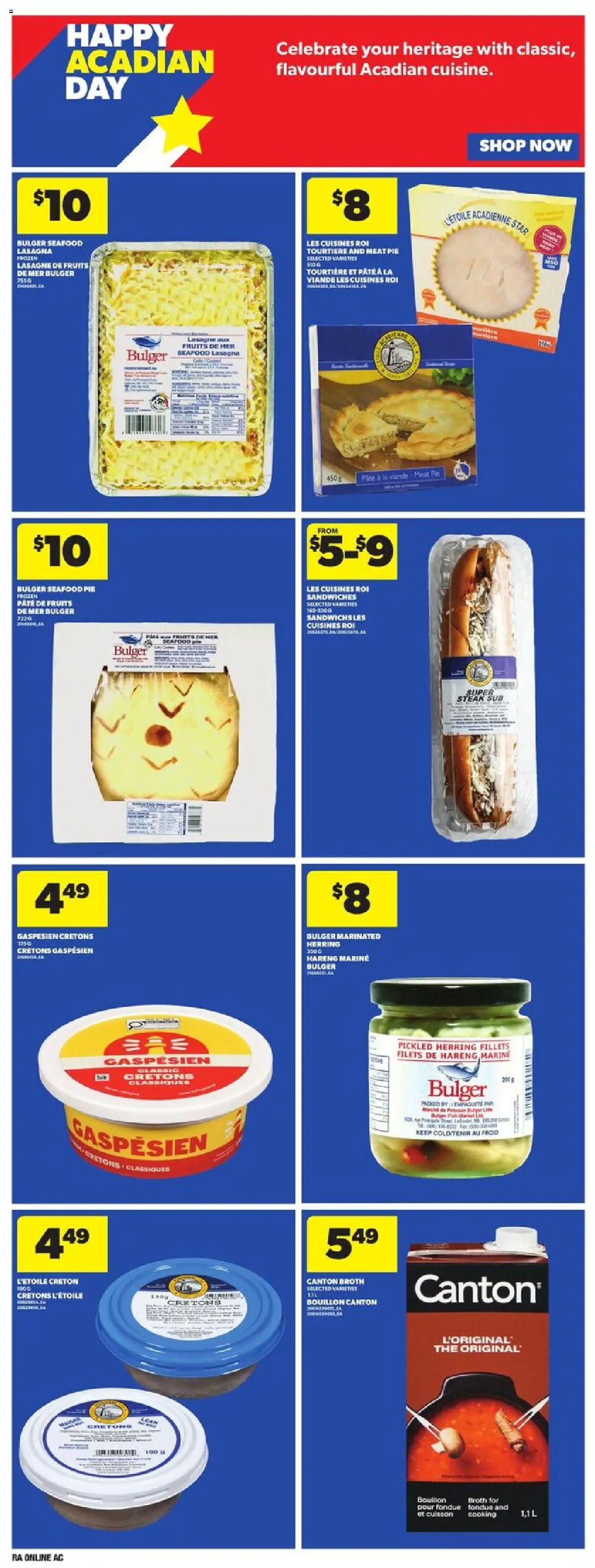 Atlantic Superstore flyer valid from 14.08.2025 | Page: 9 | Products: Fish