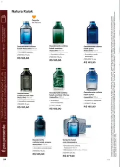 Natura - Ciclo 18/2025 - Pré-Visualização do folheto da loja Natura, válido de 30.10.2025 | Página: 84