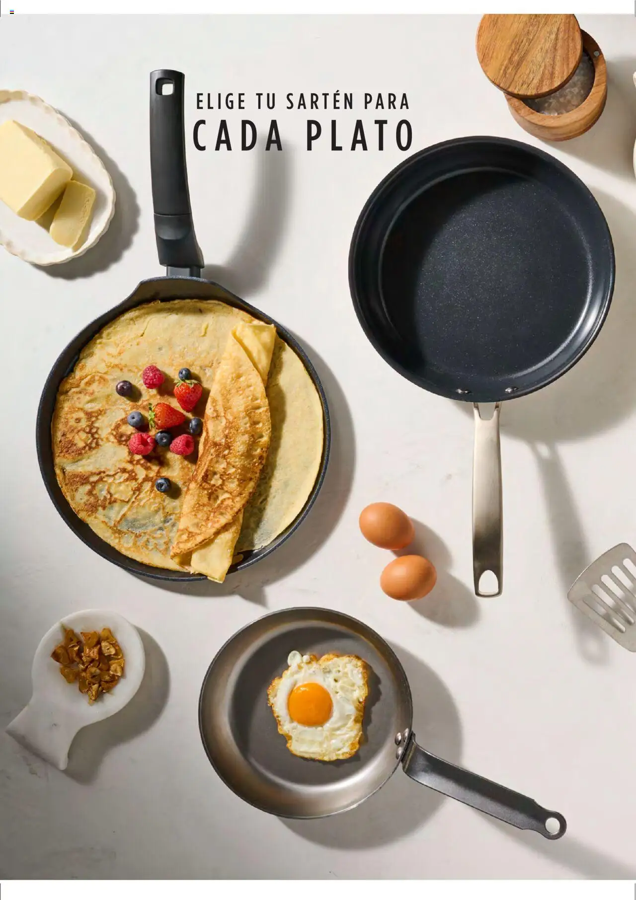 Nuevas ofertas de El Corte Inglés válidas en toda la República Mexicana desde el 14.10.2025. ¡Encuentra las mejores ofertas en El Corte Inglés -  Catálogo Decora! | Página: 60 | Productos: Sartén