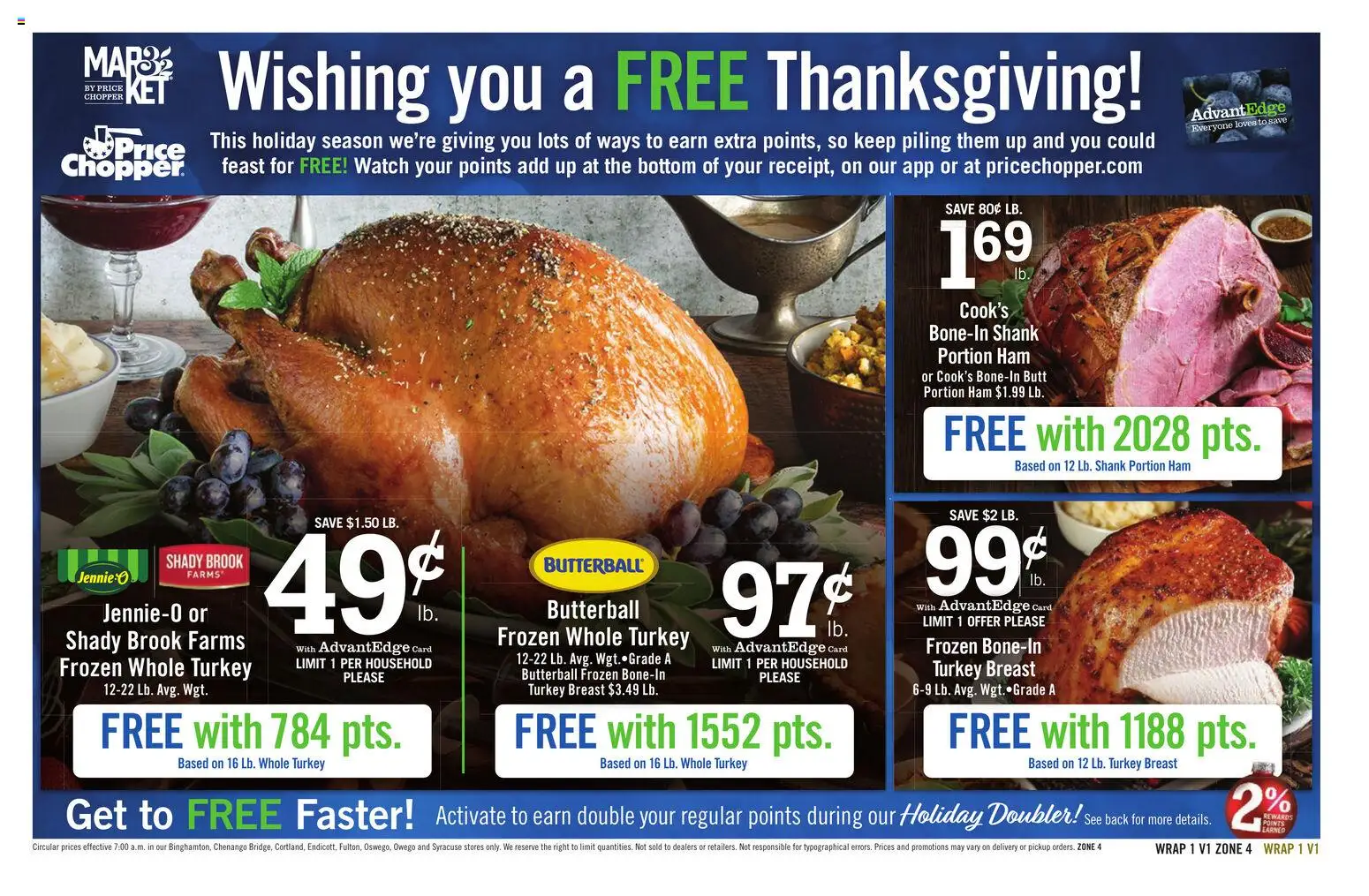 Price Chopper Weekly Ad - valid from 16.11.2025 | Page: 13 | Products: Ham, Watch