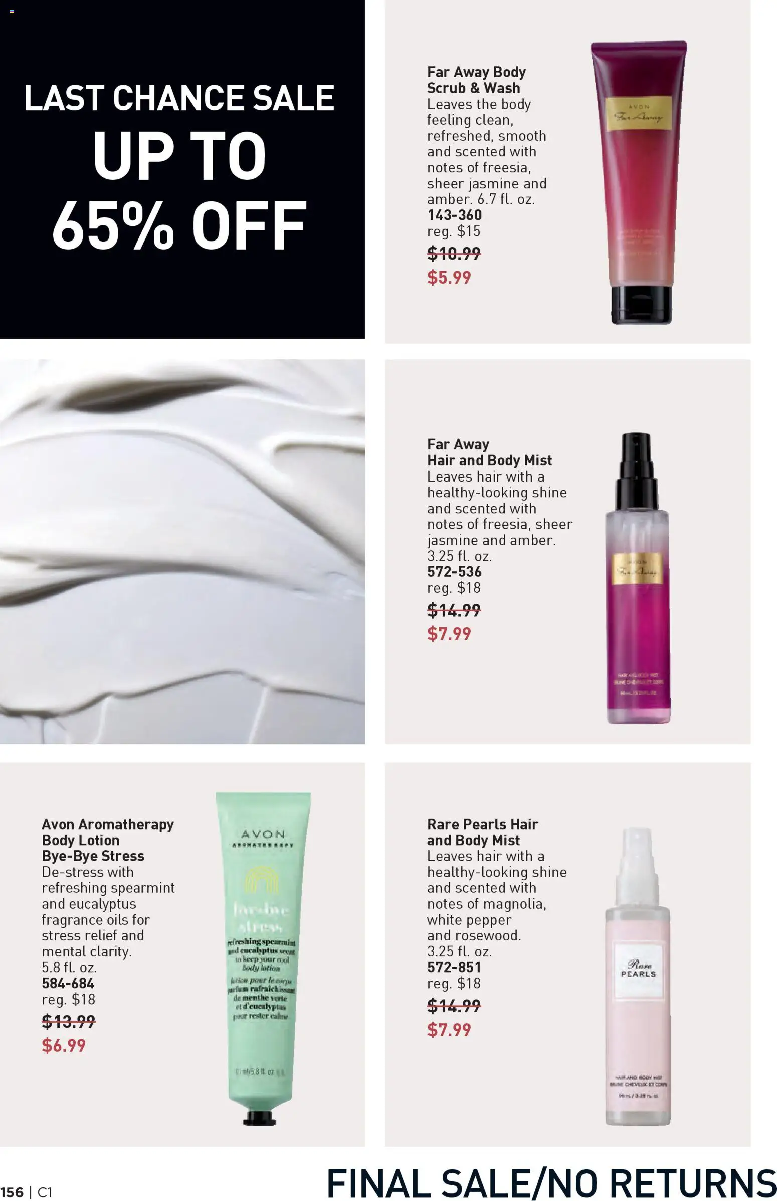 Avon Brochure - valid from 31.12.2025 | Page: 156 | Products: Fragrance, Pepper