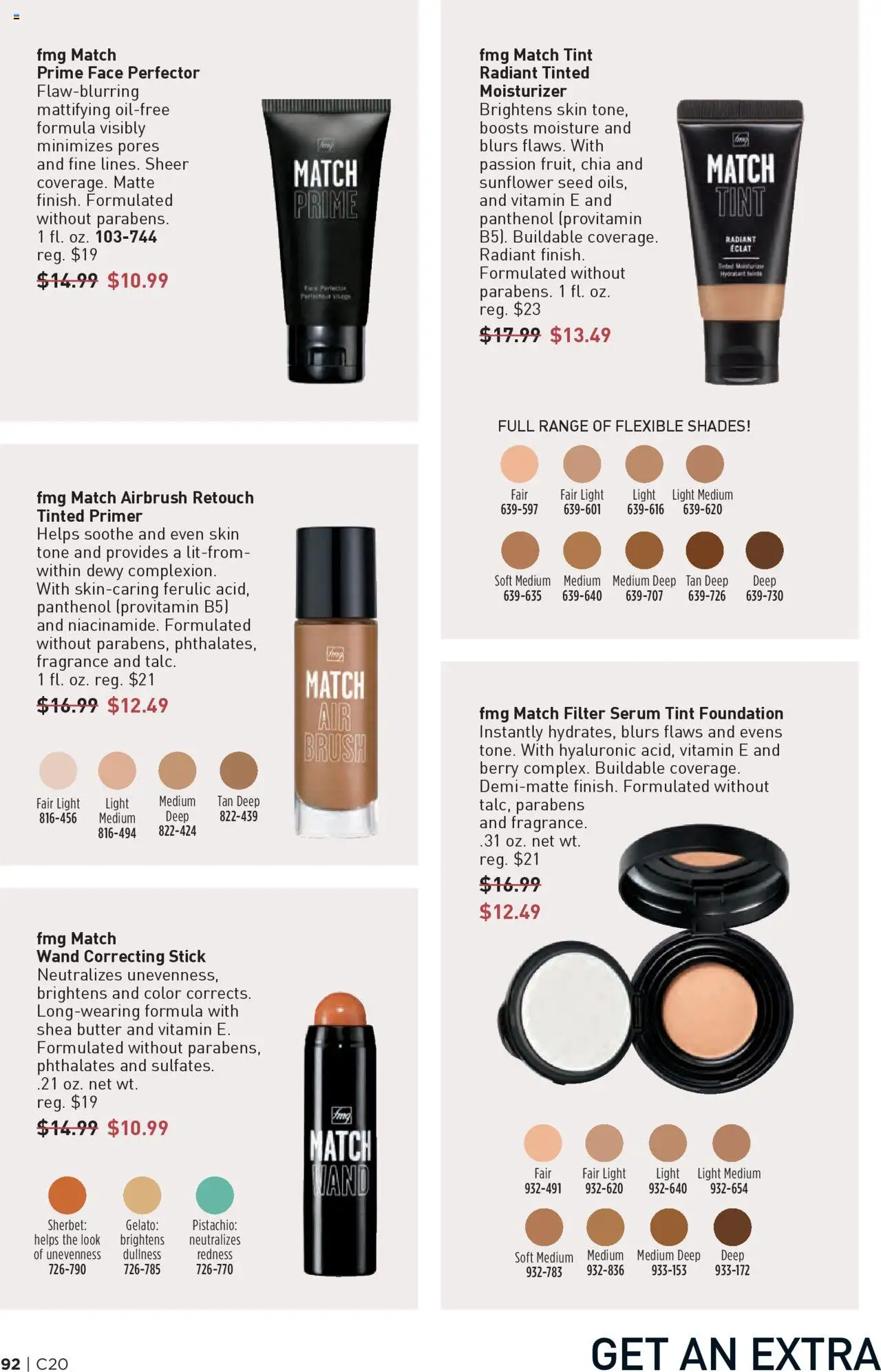 Avon Brochure - valid from 24.09.2025 | Page: 92 | Products: Fragrance, Foundation, Brush, Butter