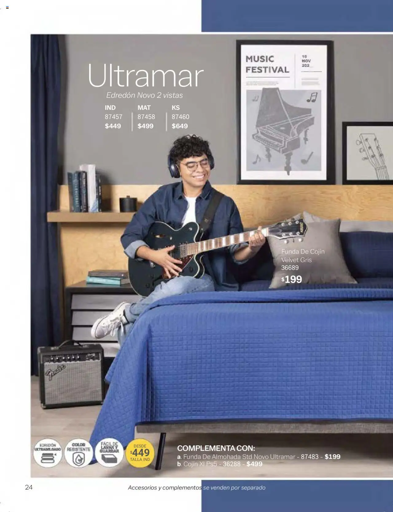 Nuevas ofertas de Vianney válidas en toda la República Mexicana desde el 24.01.2025. ¡Encuentra las mejores ofertas en Vianney catálogo Chavos! | Página: 26 | Productos: Res, Funda, Funda de almohada, Almohada