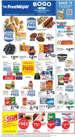 Preview of Fred Meyer weekly ads valid from 18.03.2026