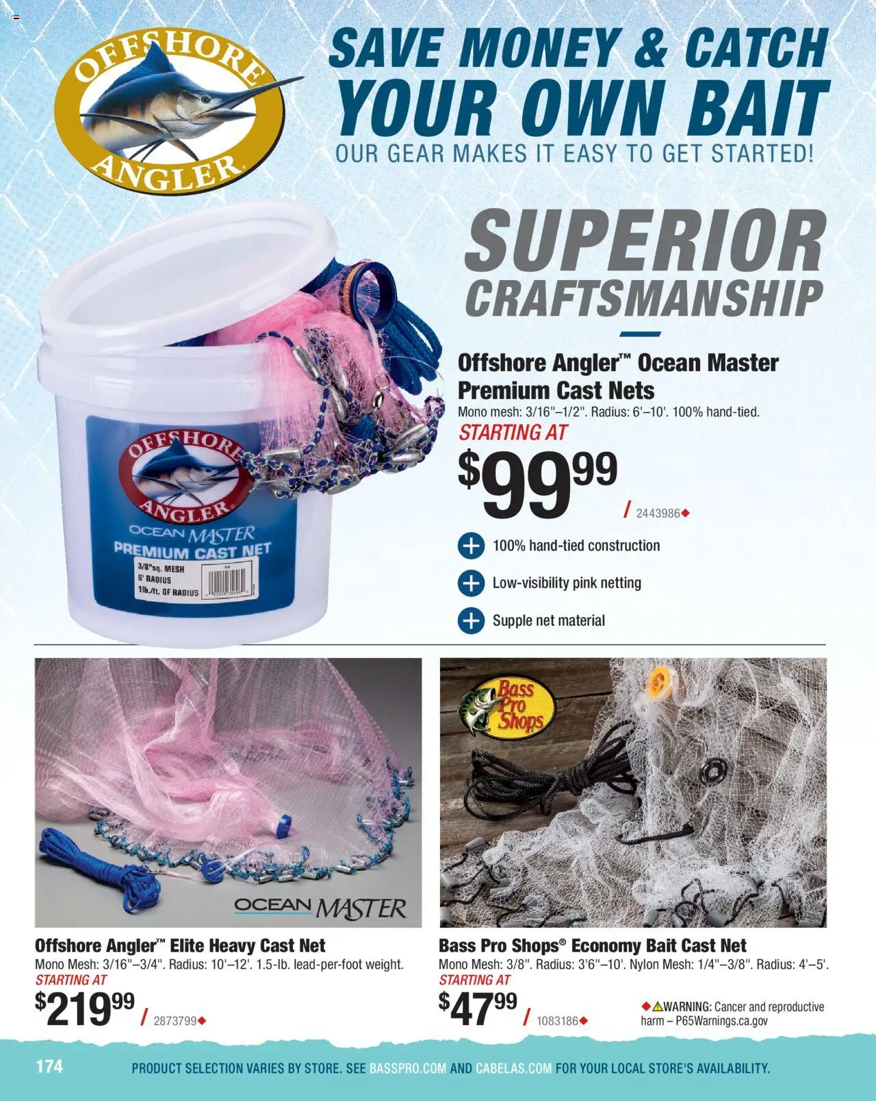 Cabela's Saltwater Specialist 25 - valid from 01.01.2025 | Page: 174 | Products: Bait
