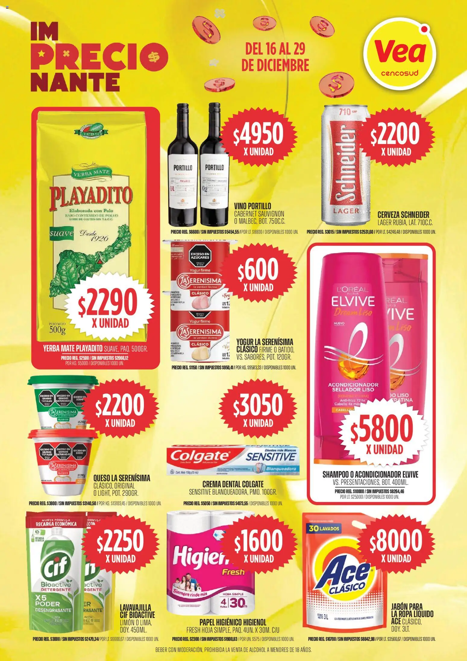 Vea - Oferta semanal Cuyo Patagonia │ válido desde el 16.12.2025 | Página: 2 | Productos: Mate, Detergente, Queso, Yogur