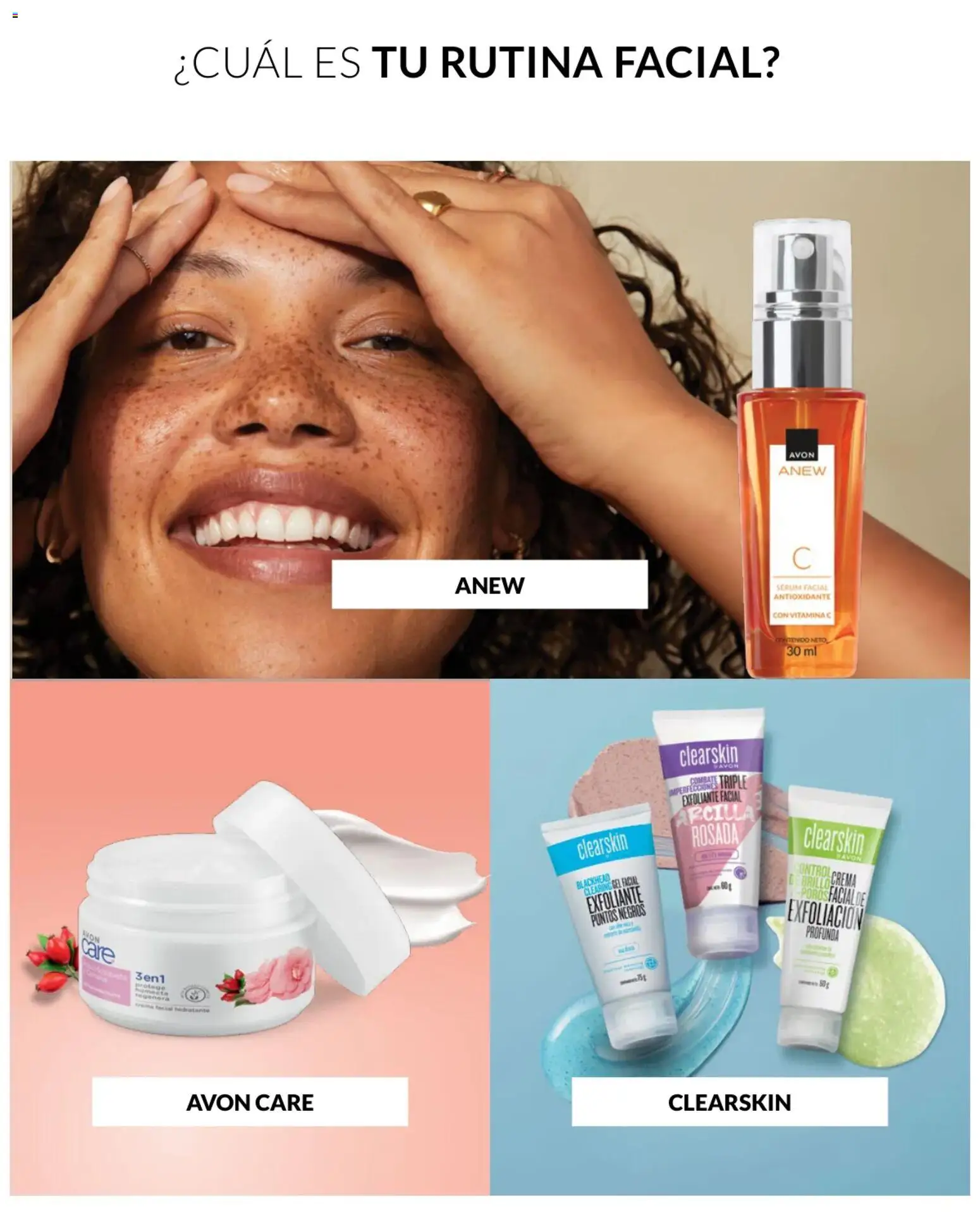 Avon revista - valida desde el 01.04.2026 | Página: 122 | Productos: Exfoliante facial, Crema, Serum