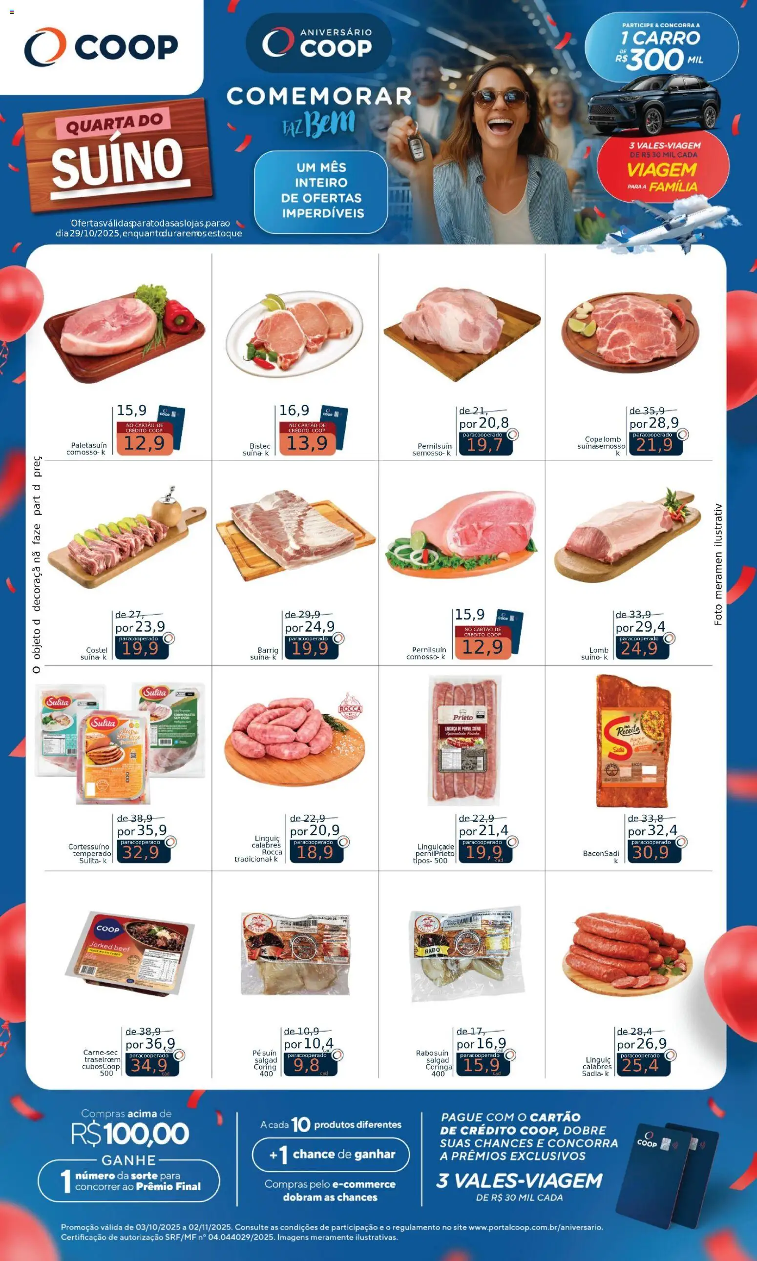 Coop Folheto - válido de 29.10.2025 | Página: 1 | Produtos: Pernil, Copa