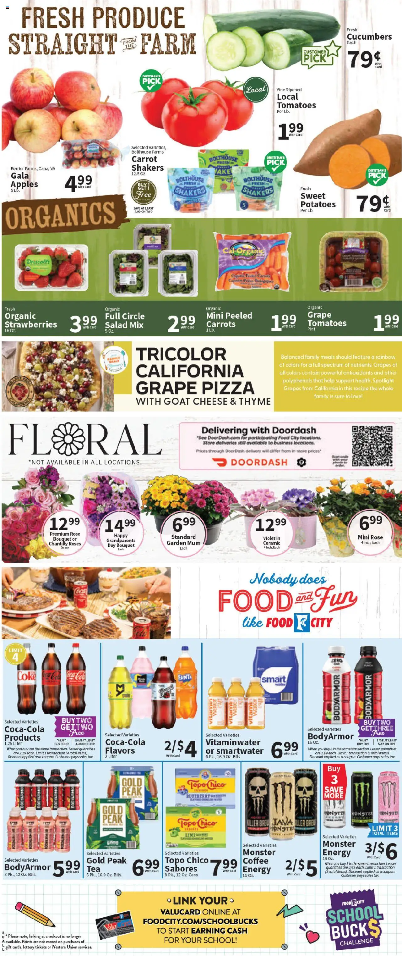 Food City Deals for days - valid from 05.09.2025 | Page: 5 | Products: Coffee, Pizza, Carrot, Potatoes