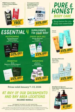 Preview of Sprouts weekly ads valid from 07.01.2026 | Page: 12