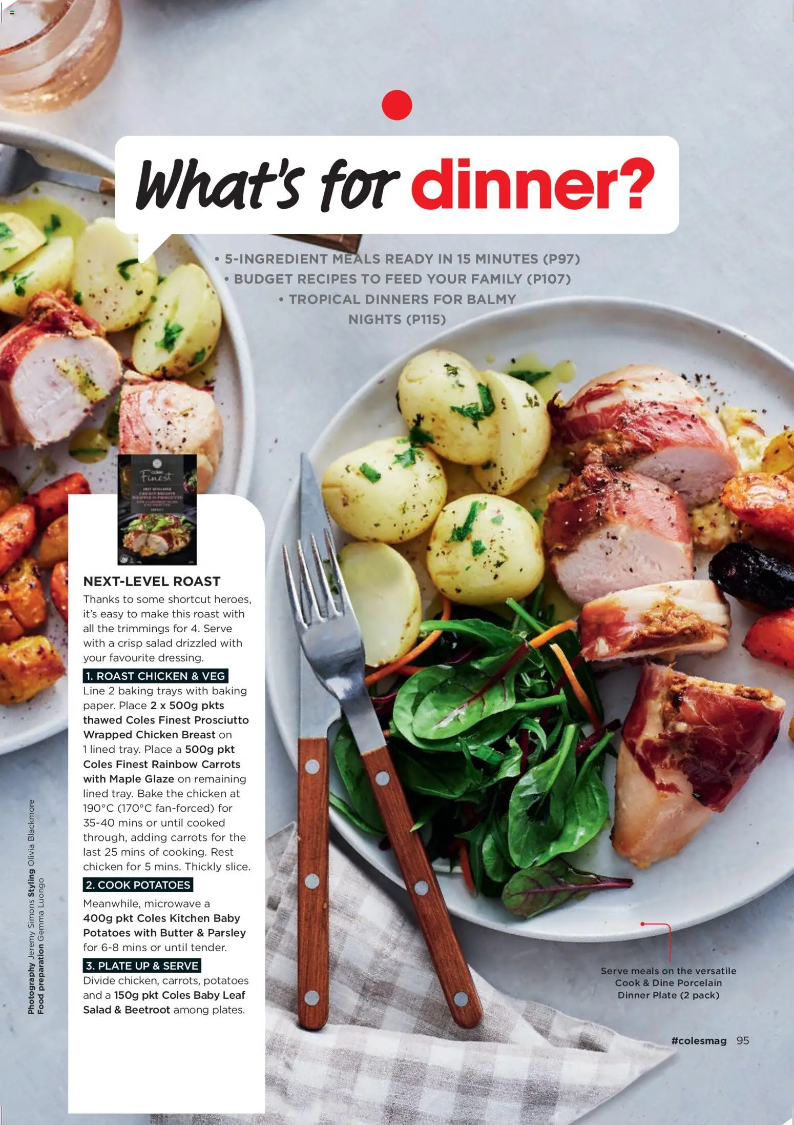 Coles catalogue - valid from 06.11.2025 | Page: 95 | Products: Chicken, Carrots, Beetroot, Parsley