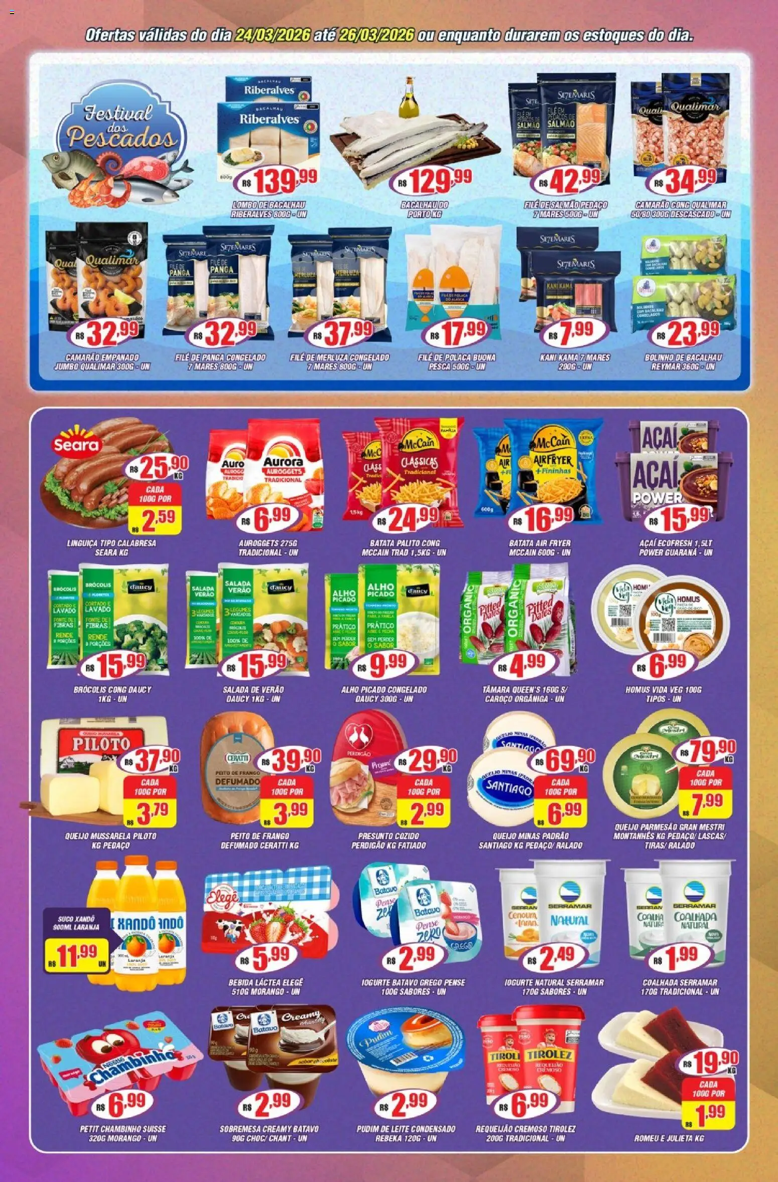 Violeta Supermercados - Ofertas da semana de 24/03/2026 ? Não perca as melhores promoções! | Brasil