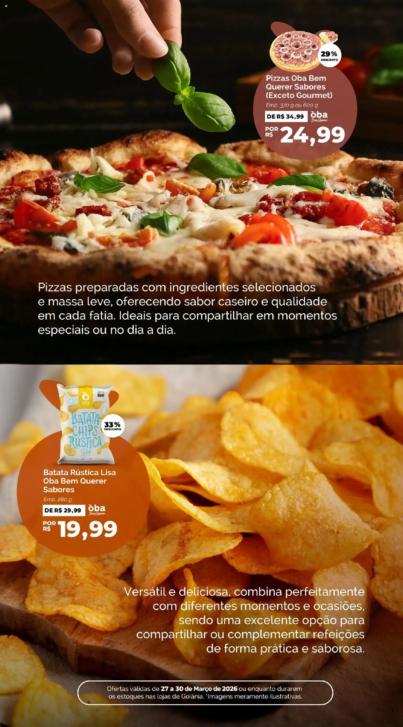 Oba Hortifruti Folheto - válido de 27.03.2026 | Página: 2 | Produtos: Massa, Batata