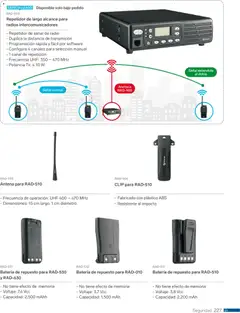 Vista previa de Steren catálogo, nuevo folleto de la tienda, válido en México a partir del 01.01.2026 | Página: 239 | Productos: Radio, Batería, Antena