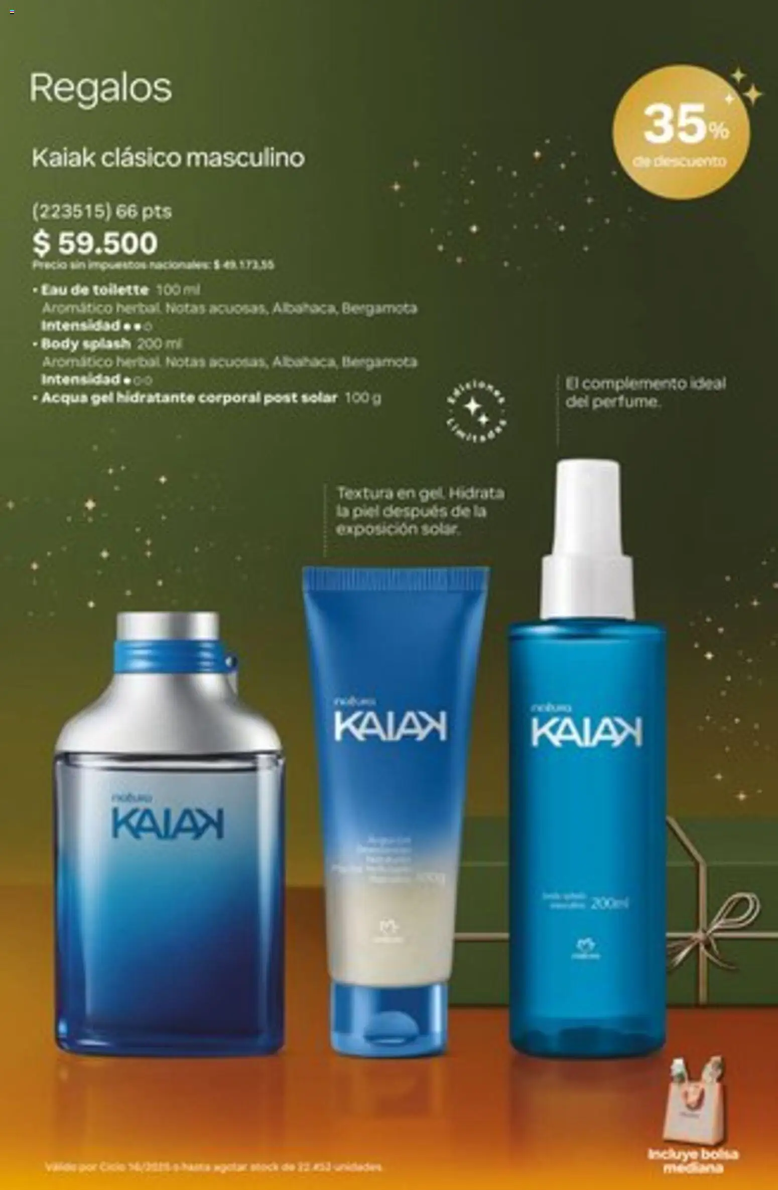 Catálogo Natura Ciclo 16/2025 │ válido desde el 01.11.2025 | Página: 18 | Productos: Body, Bolsa, Eau de toilette