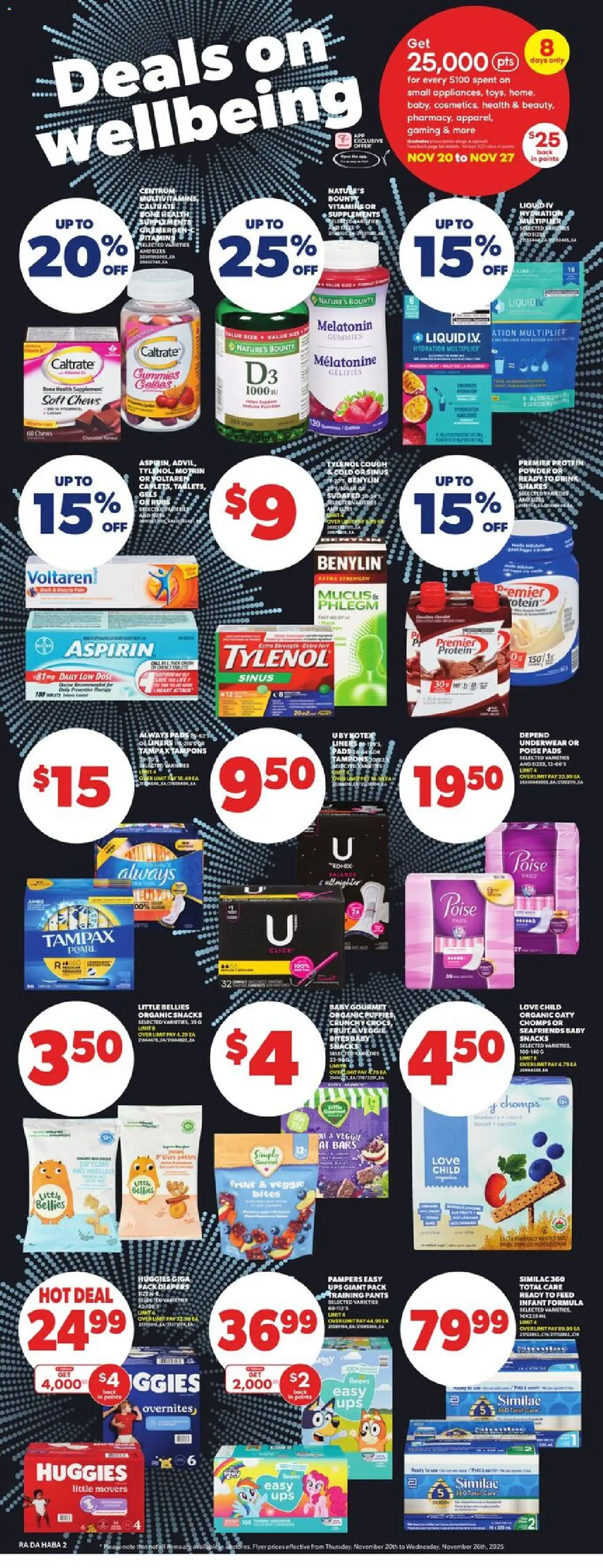 Atlantic Superstore flyer valid from 20.11.2025 | Page: 24 | Products: Couch, Pants, Underwear