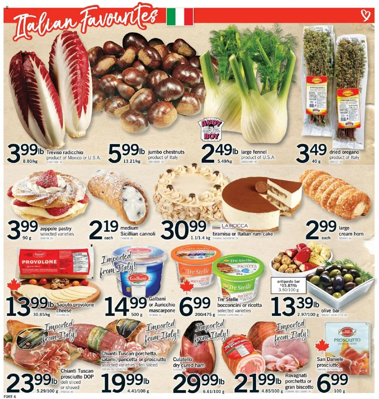 Fortinos flyer valid from 16.10.2025 | Page: 7 | Products: Cream, Cheese, Ham