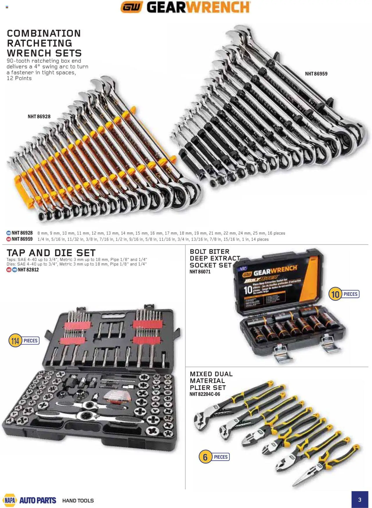 NAPA Auto Parts flyer valid from 01.07.2025 | Page: 3