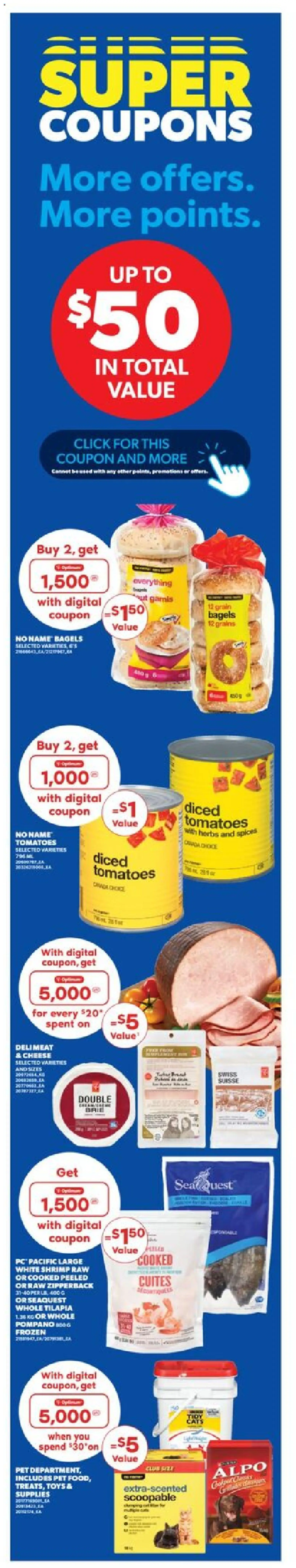 Real Canadian Superstore flyer valid from 08.01.2026 | Page: 6 | Products: Cheese, Tomatoes