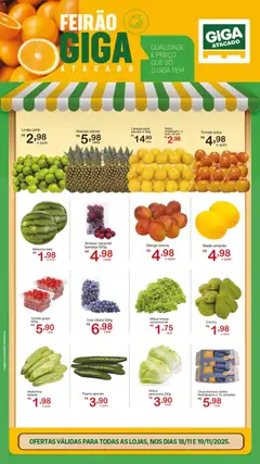GIGA Atacado - Ofertas Feirão - Pré-Visualização do folheto da loja GIGA Atacado, válido de 18.11.2025