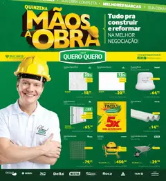Lojas Quero-Quero - Folheto Quinzena Mãos a Obra pr ms sp - Pré-Visualização do folheto da loja Lojas Quero-Quero, válido de 14.10.2025