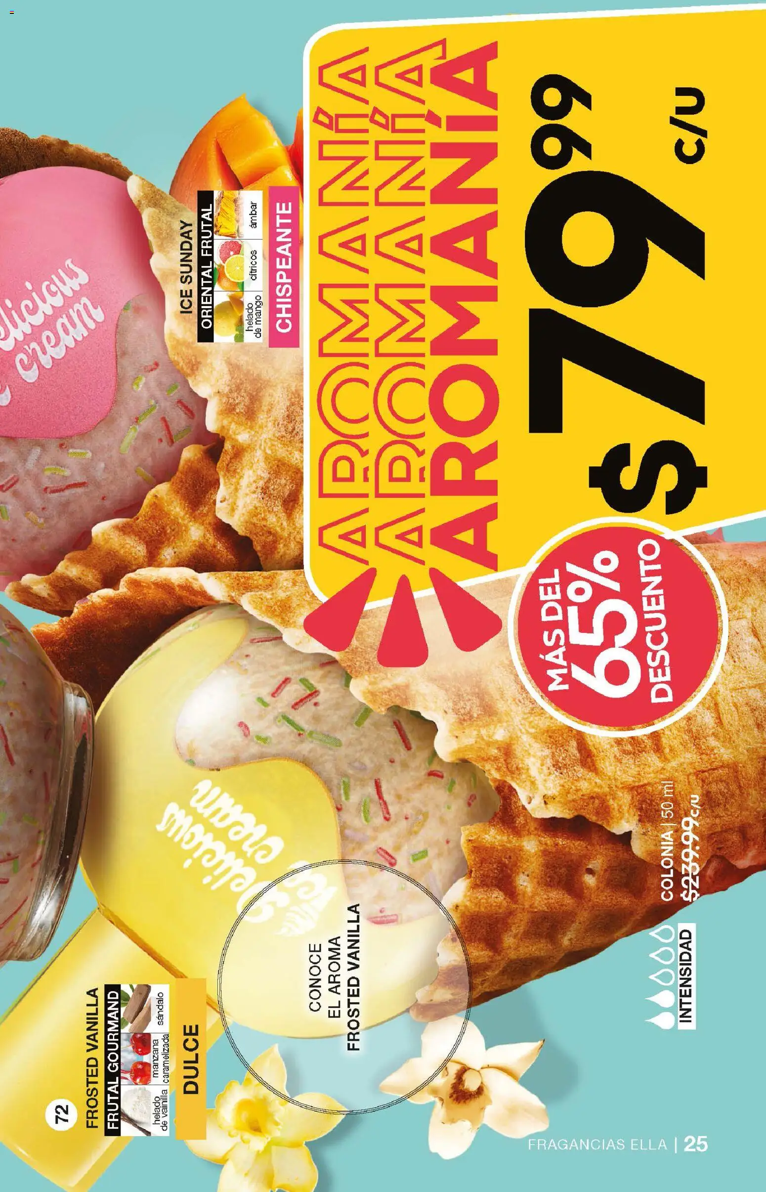 Nuevas ofertas de Fuller válidas en toda la República Mexicana desde el 24.12.2025. ¡Encuentra las mejores ofertas en Fuller campaña 19 2026! | Página: 25 | Productos: Manzana, Mango, Helado