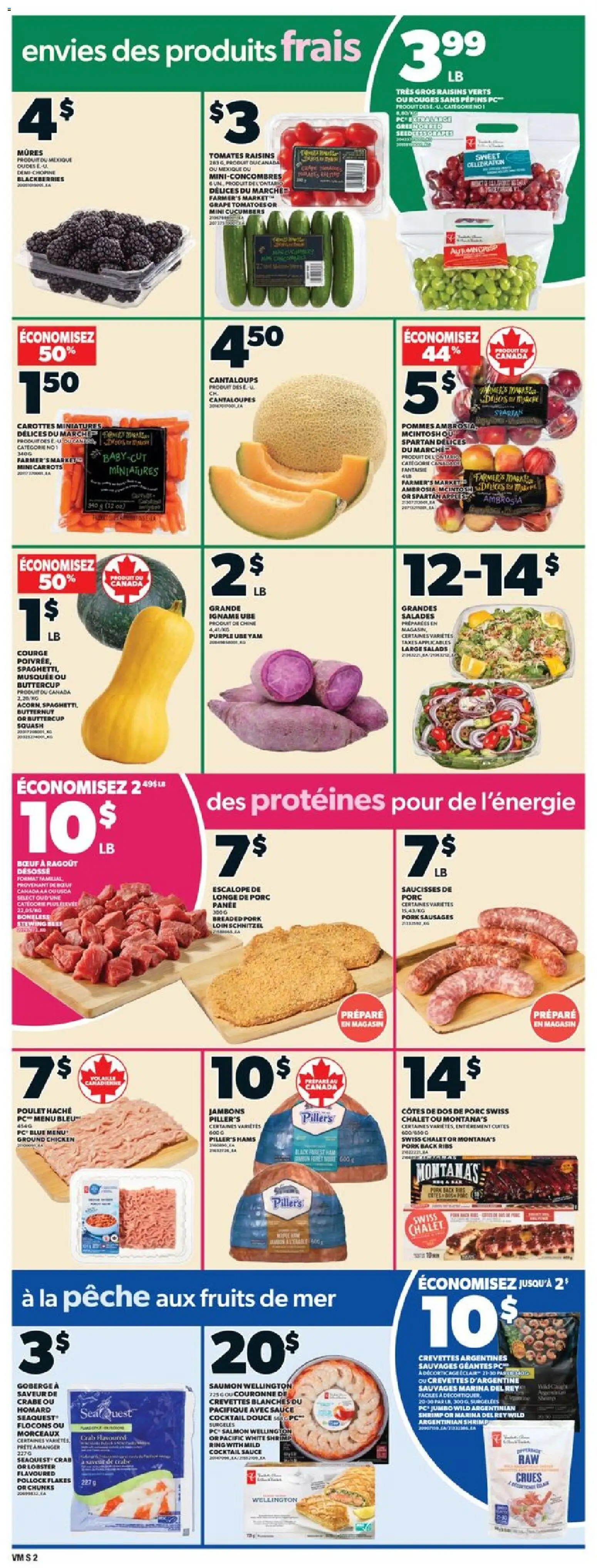 Valu Mart flyer valid from 06.11.2025 | Page: 3 | Products: Beef, Cucumbers, Chicken, Pork